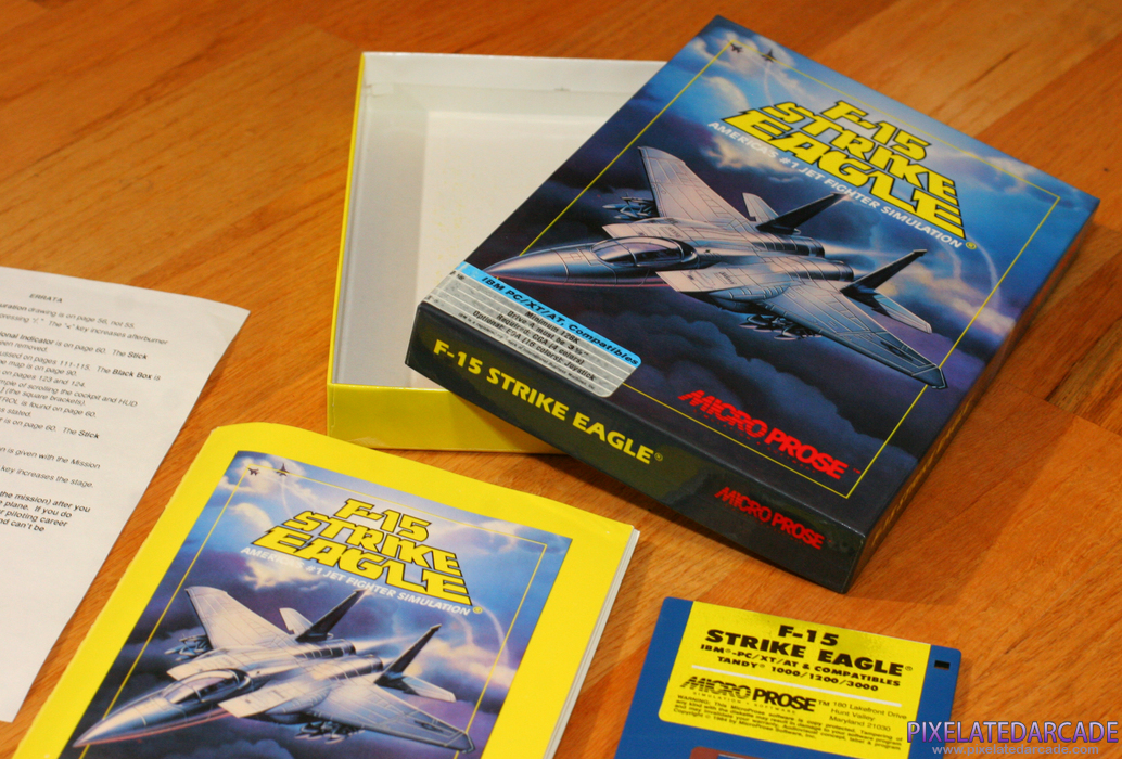 F-15 Strike Eagle Cover Art: F-15 Strike Eagle Cover Art:
