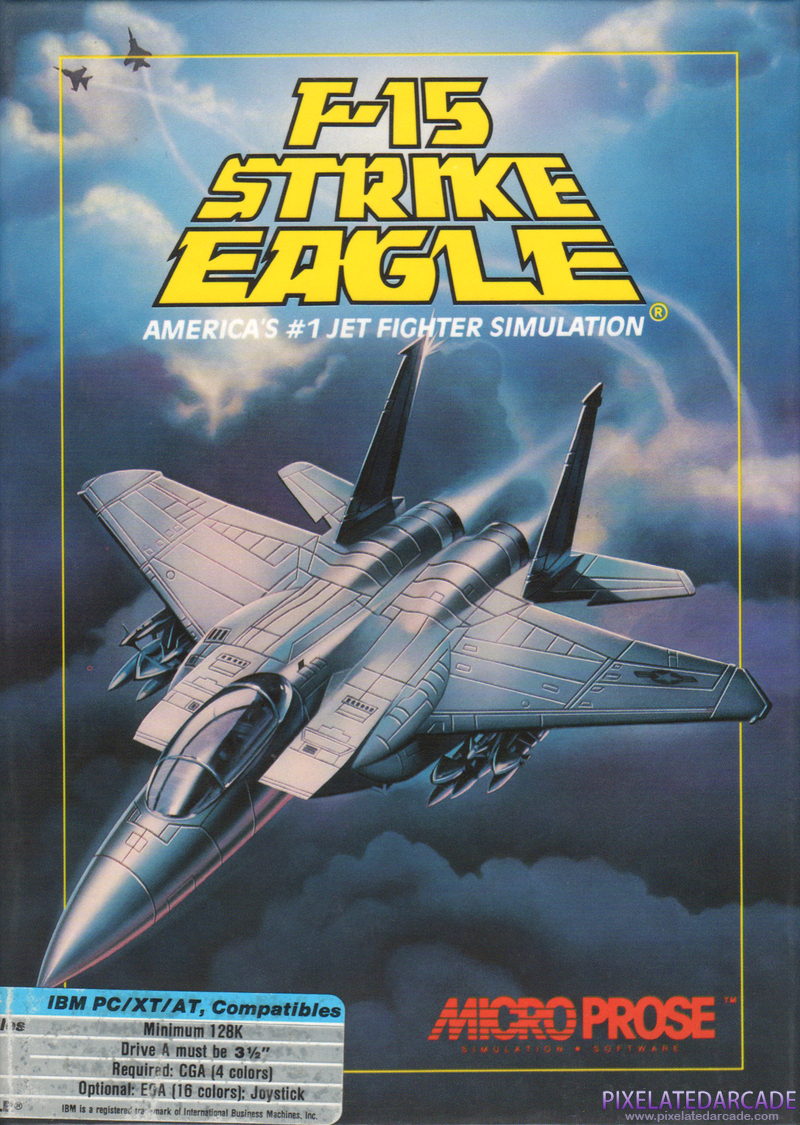F-15 Strike Eagle Cover Art: F-15 Strike Eagle Cover Art: