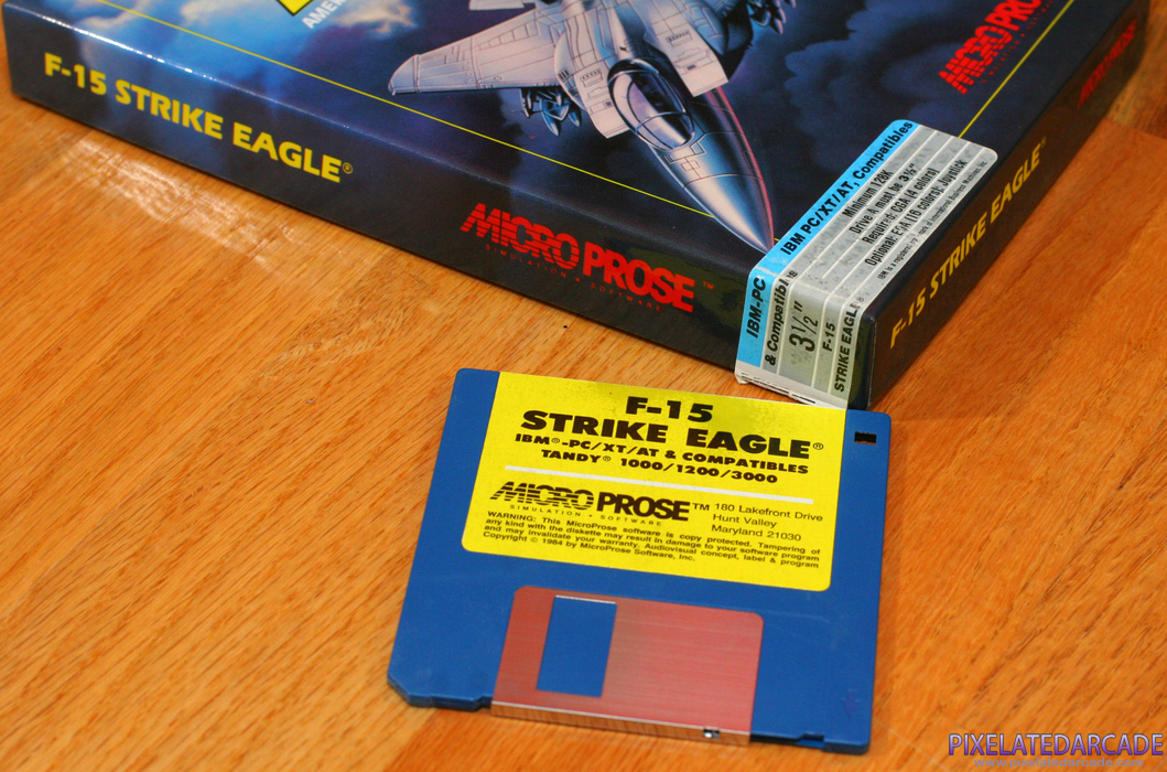 F-15 Strike Eagle Cover Art: 