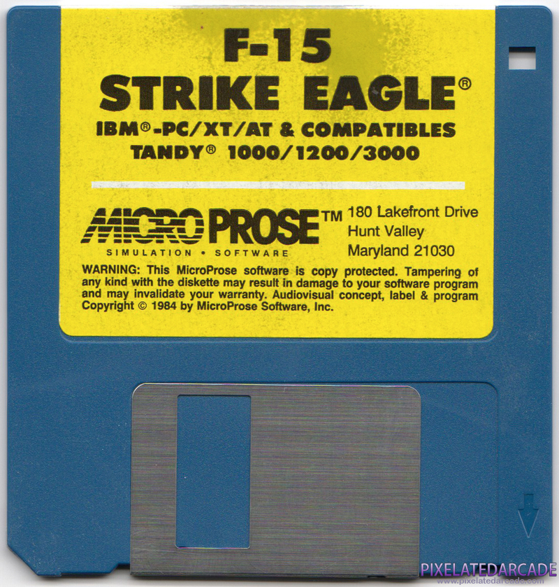 F-15 Strike Eagle Cover Art: Front F-15 Strike Eagle Cover Art: Front