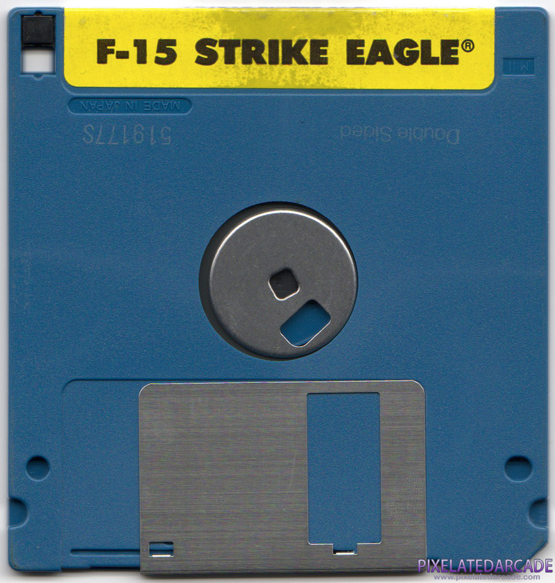 F-15 Strike Eagle Cover Art: Back