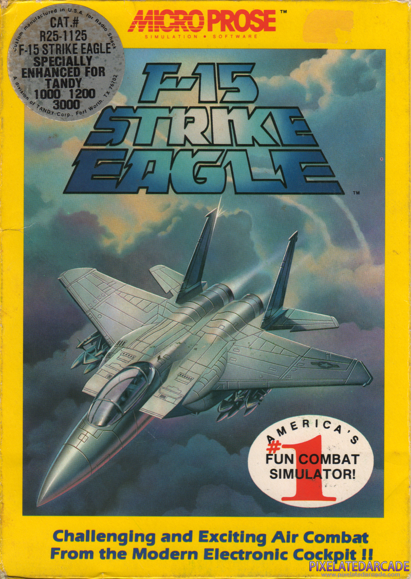 F-15 Strike Eagle Cover Art: F-15 Strike Eagle Cover Art: