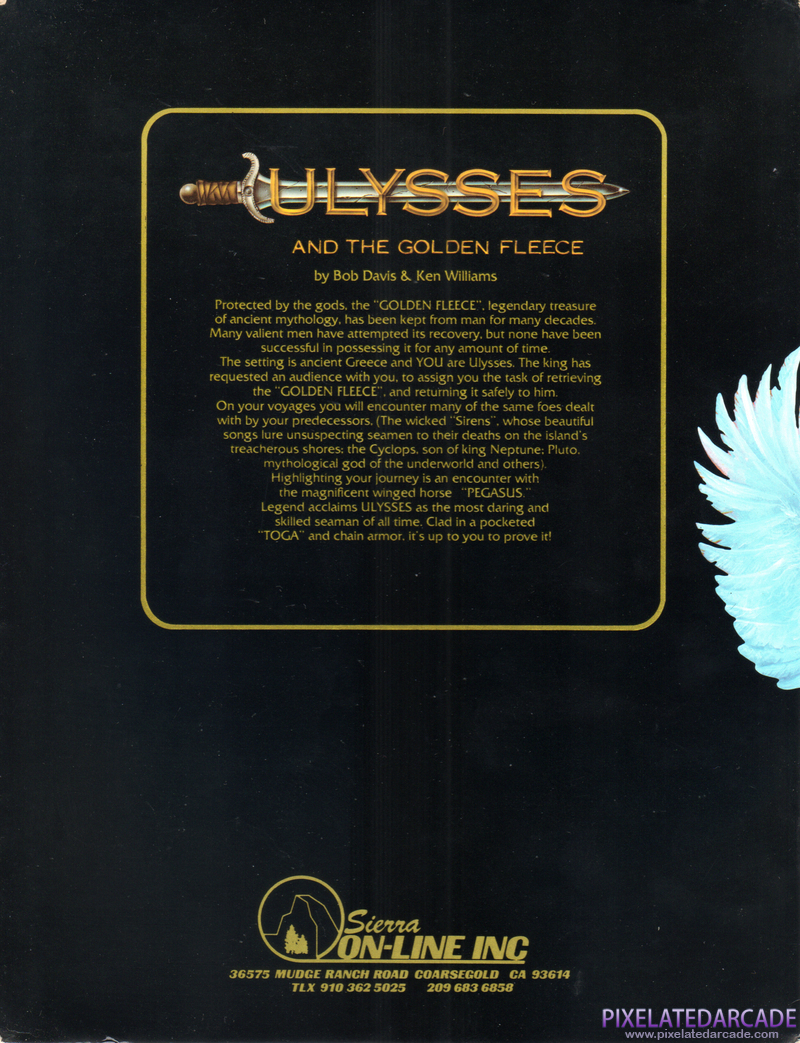 Hi-Res Adventure #4: Ulysses and the Golden Fleece Cover Art: Hi-Res Adventure #4: Ulysses and the Golden Fleece Cover Art: