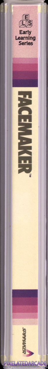 FaceMaker Cover Art: Left Spine FaceMaker Cover Art: Left Spine