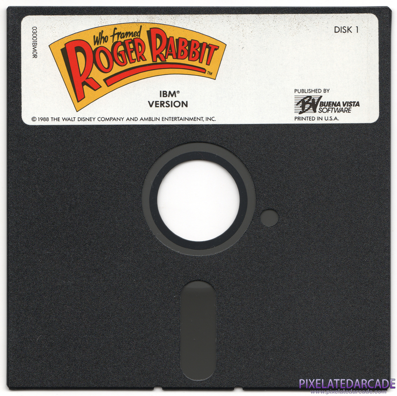 Who Framed Roger Rabbit Cover Art: Disk 1 of 2 Who Framed Roger Rabbit Cover Art: Disk 1 of 2