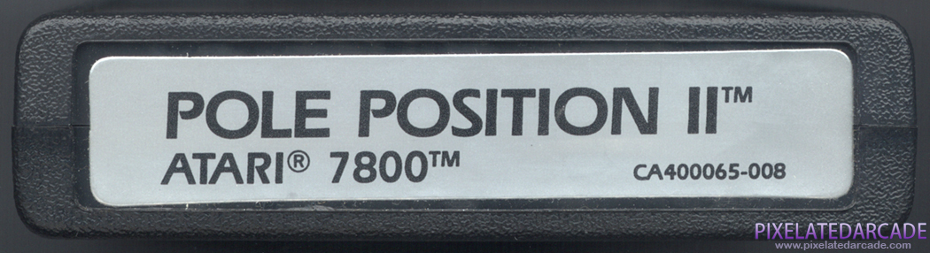 Pole Position II Cover Art: Top Pole Position II Cover Art: Top