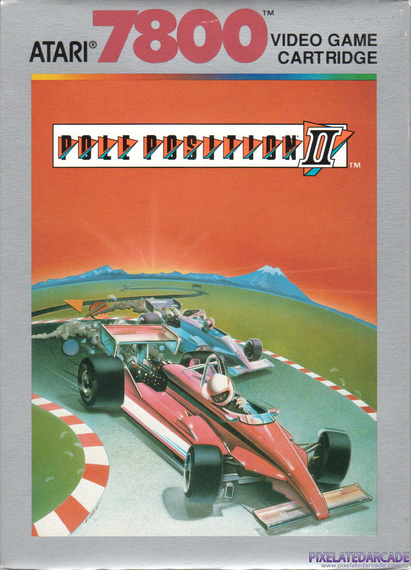 Pole Position II Cover Art: Pole Position II Cover Art: