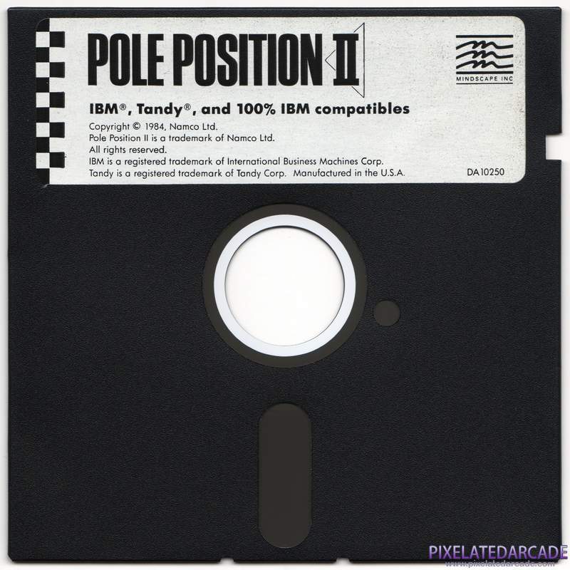 Pole Position II Cover Art: Pole Position II Cover Art:
