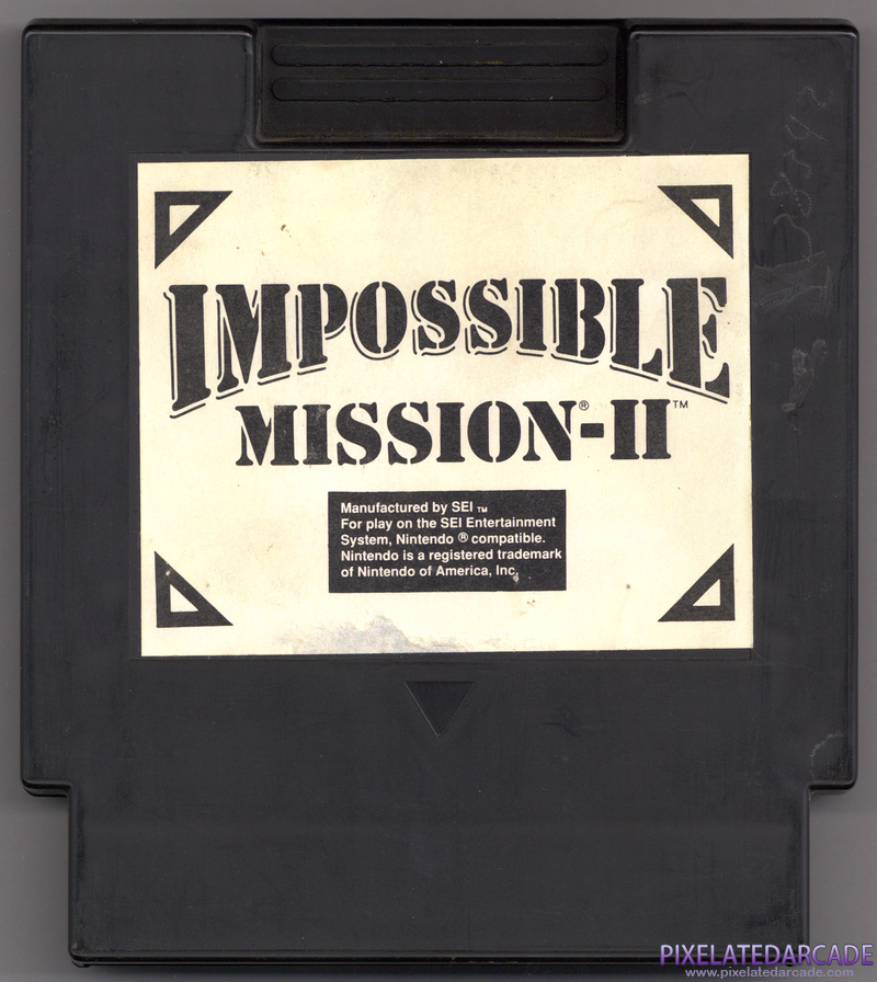 Impossible Mission II Cover Art: Front Impossible Mission II Cover Art: Front