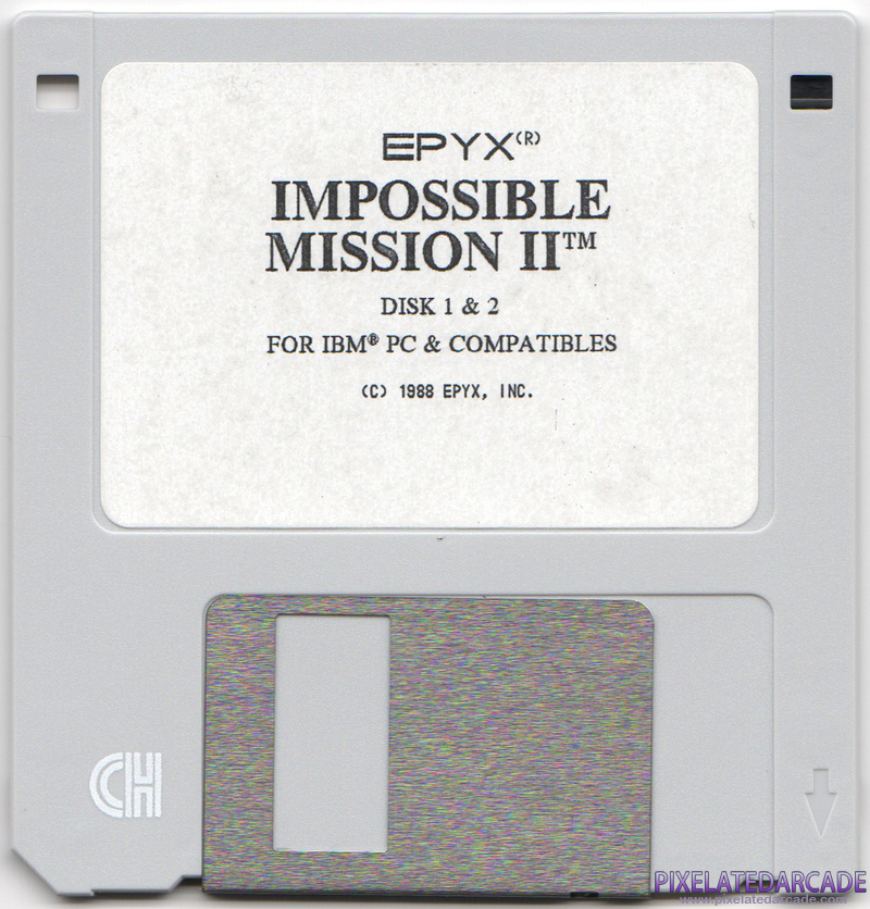 Impossible Mission II Cover Art: Impossible Mission II Cover Art: