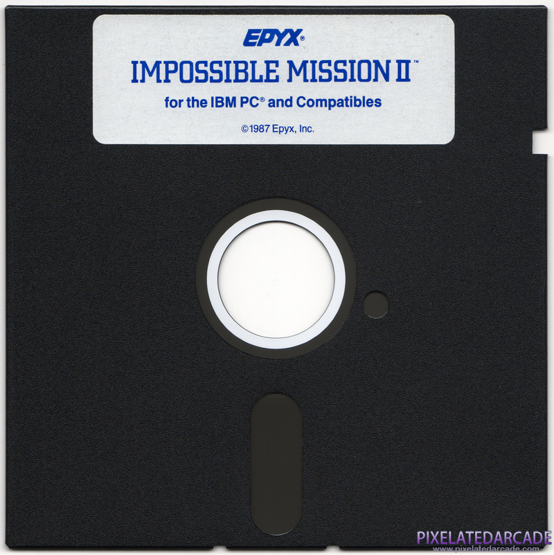 Impossible Mission II Cover Art: Impossible Mission II Cover Art:
