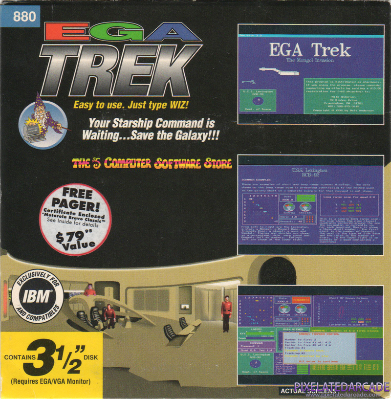 EGA Trek Cover Art: EGA Trek Cover Art: