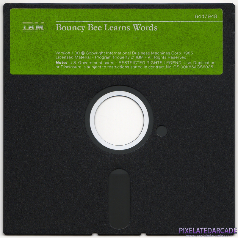 Bouncy Bee Learns Words Cover Art: Front Bouncy Bee Learns Words Cover Art: Front