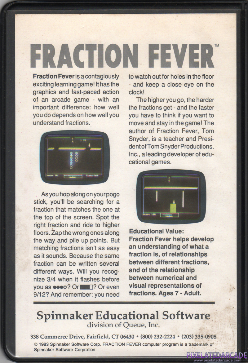 Fraction Fever Cover Art: 