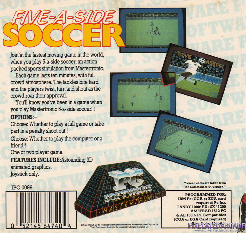 Five-a-Side Soccer Cover Art: Five-a-Side Soccer Cover Art: