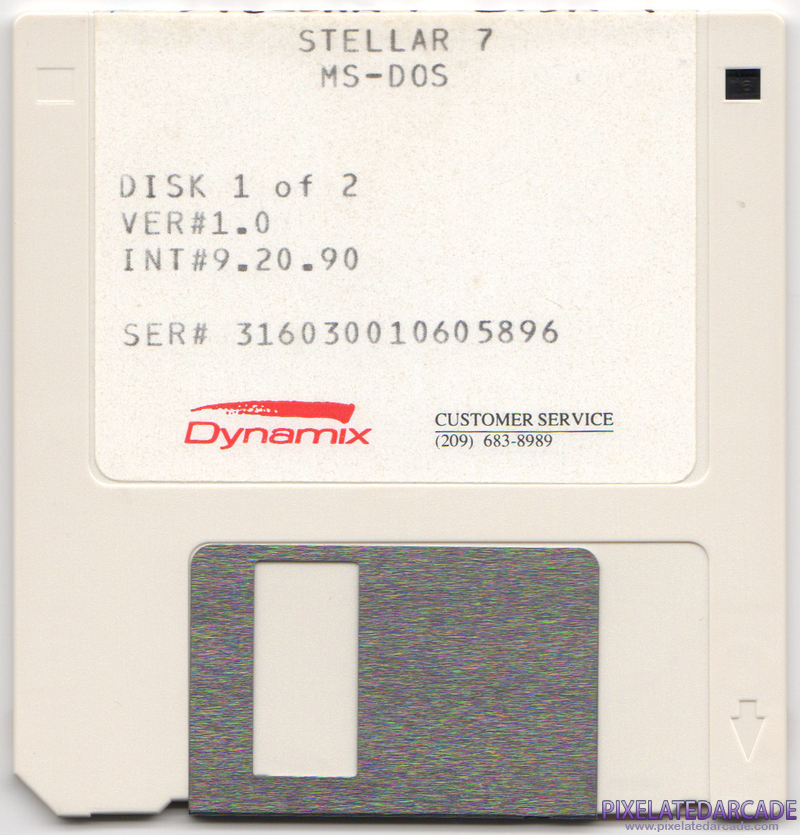 Stellar 7 Cover Art: Disk 1 of 2 - Front Stellar 7 Cover Art: Disk 1 of 2 - Front