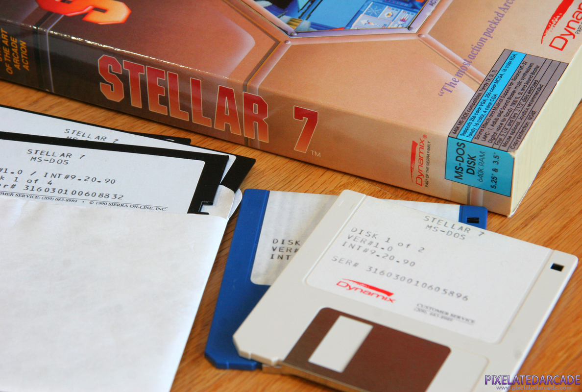 Stellar 7 Cover Art: Stellar 7 Cover Art: