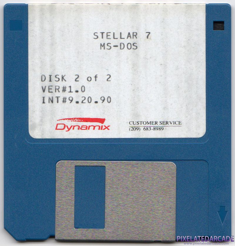 Stellar 7 Cover Art: Disk 2 of 2 - Front Stellar 7 Cover Art: Disk 2 of 2 - Front