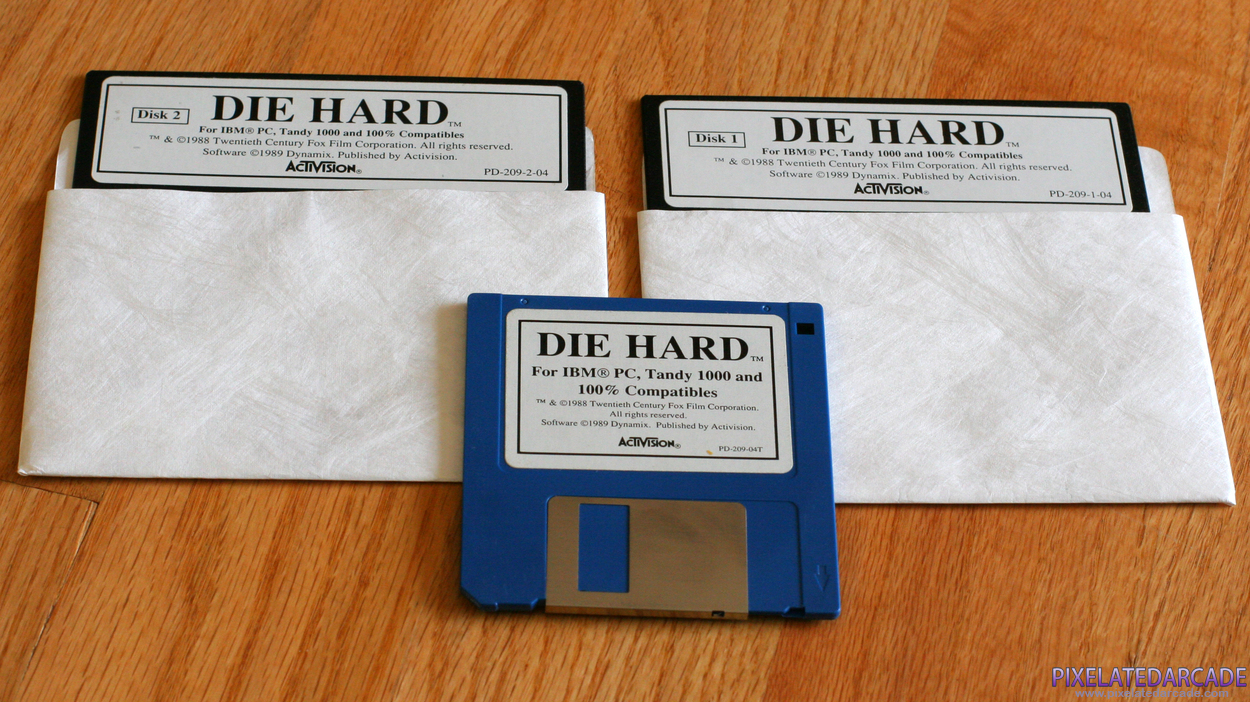 Die Hard Cover Art: Die Hard game disks Die Hard Cover Art: Die Hard game disks
