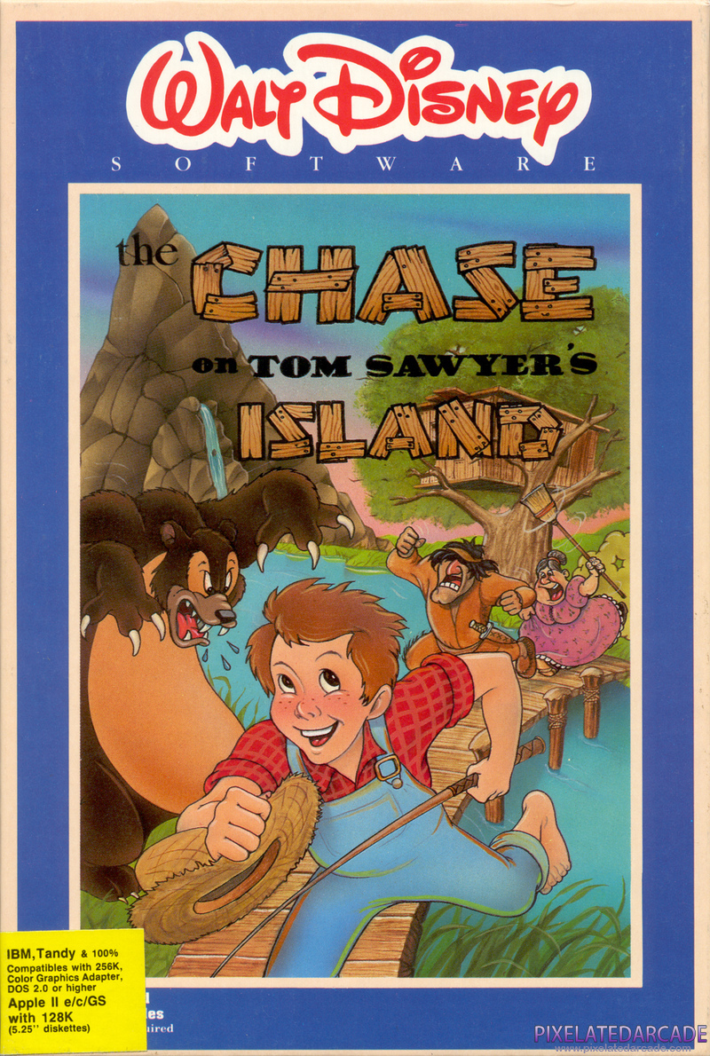 Chase on Tom Sawyer's Island, The Cover Art: 