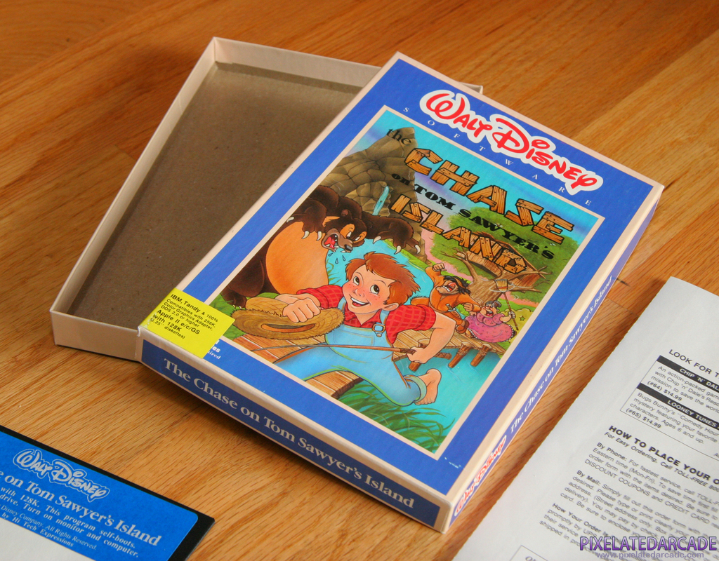 Chase on Tom Sawyer's Island, The Cover Art: Chase on Tom Sawyer's Island, The Cover Art: