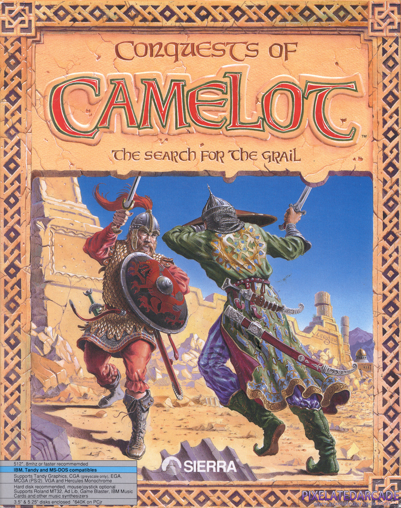 Conquests of Camelot: The Search for the Grail Cover Art: 