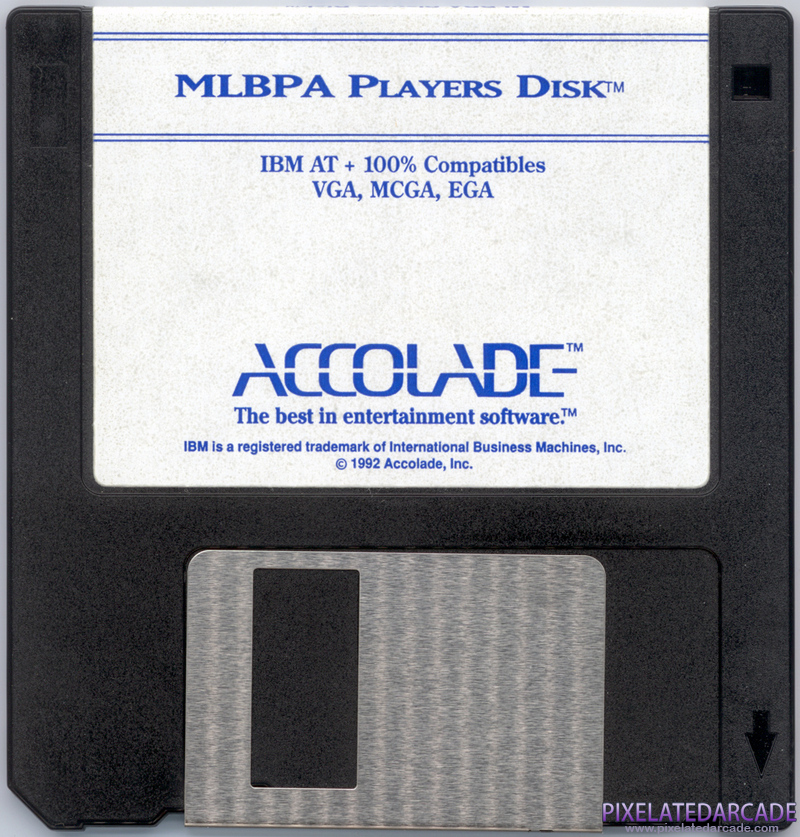 HardBall III: MLBPA Players Disk Cover Art: HardBall III: MLBPA Players Disk Cover Art:
