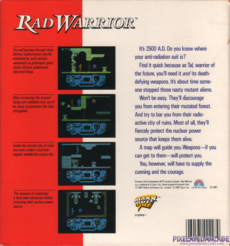 Rad Warrior Cover Art: 