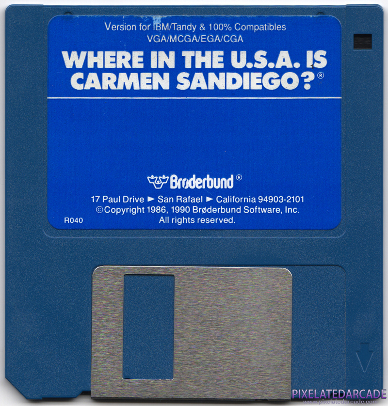 Where in the U.S.A. is Carmen Sandiego? Cover Art: Where in the U.S.A. is Carmen Sandiego? Cover Art:
