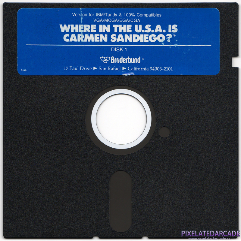 Where in the U.S.A. is Carmen Sandiego? Cover Art: Where in the U.S.A. is Carmen Sandiego? Cover Art: