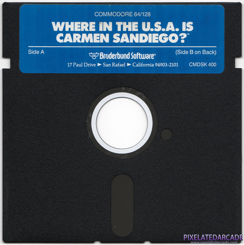 Where in the U.S.A. is Carmen Sandiego? Cover Art: Where in the U.S.A. is Carmen Sandiego? Cover Art: