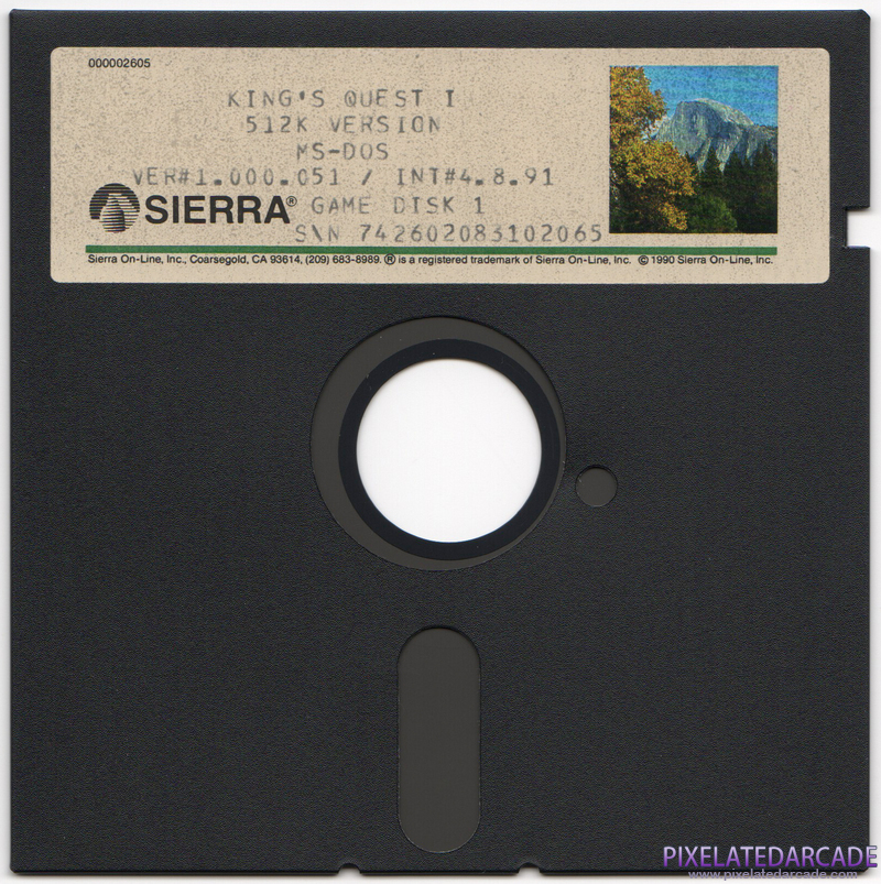 Roberta Williams' King's Quest I: Quest for the Crown Cover Art: Roberta Williams' King's Quest I: Quest for the Crown Cover Art: