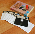 Photo - Game disks and box