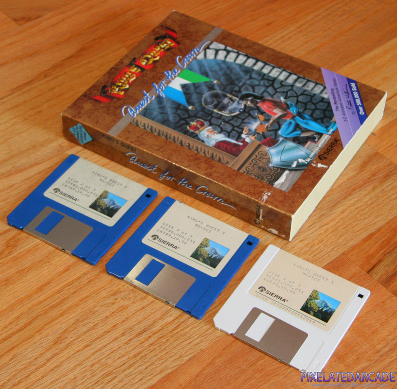 Roberta Williams' King's Quest I: Quest for the Crown Cover Art: Roberta Williams' King's Quest I: Quest for the Crown Cover Art: