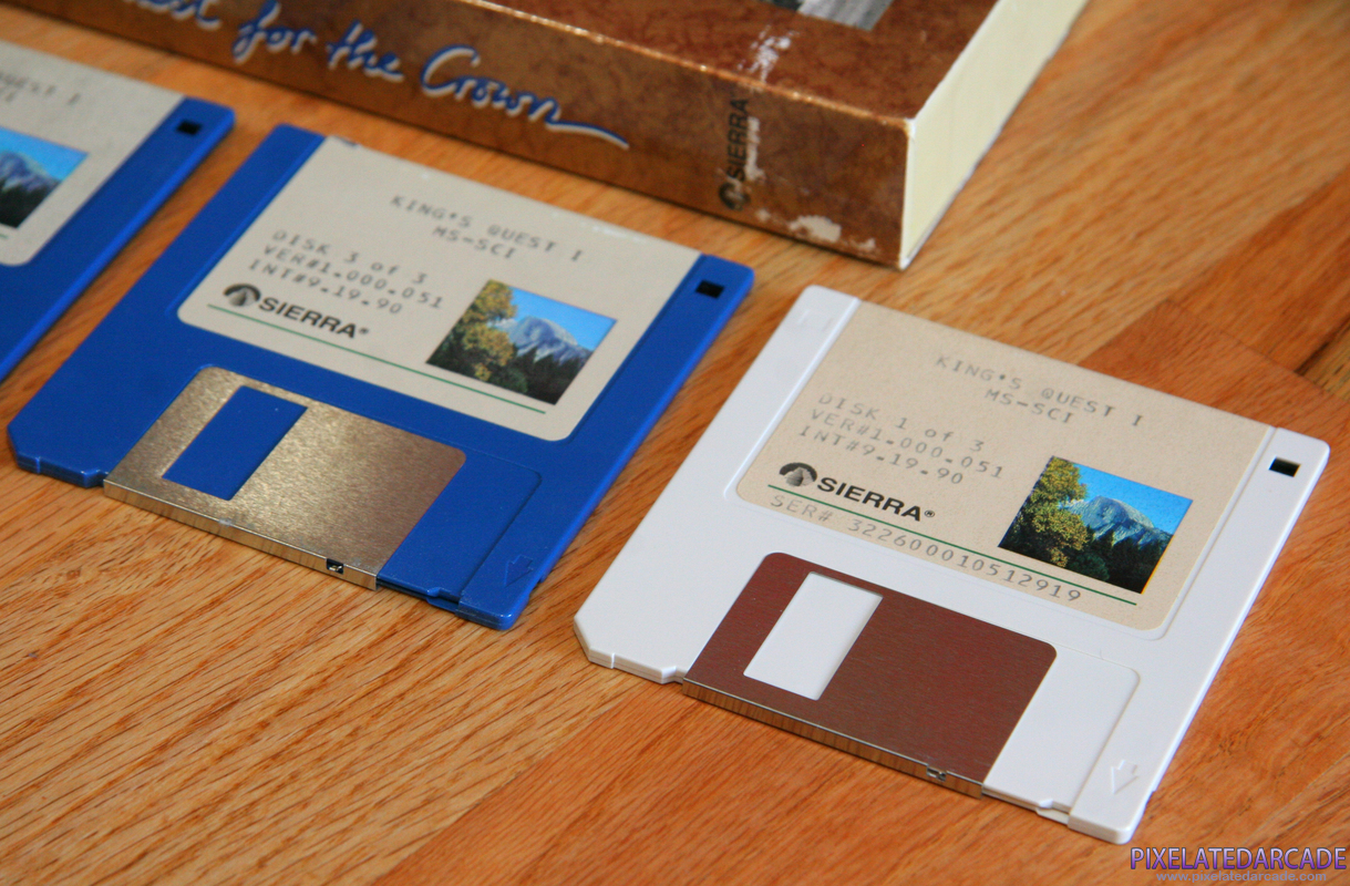 Roberta Williams' King's Quest I: Quest for the Crown Cover Art: Roberta Williams' King's Quest I: Quest for the Crown Cover Art: