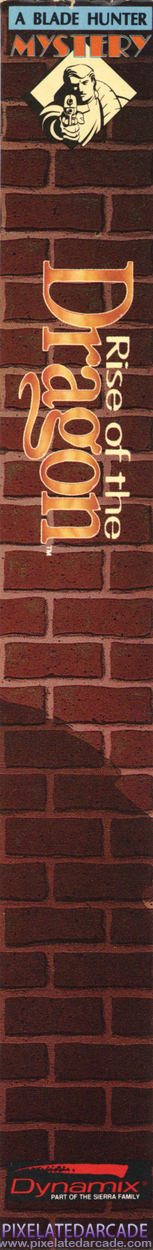Rise of the Dragon Cover Art: Right Spine Rise of the Dragon Cover Art: Right Spine