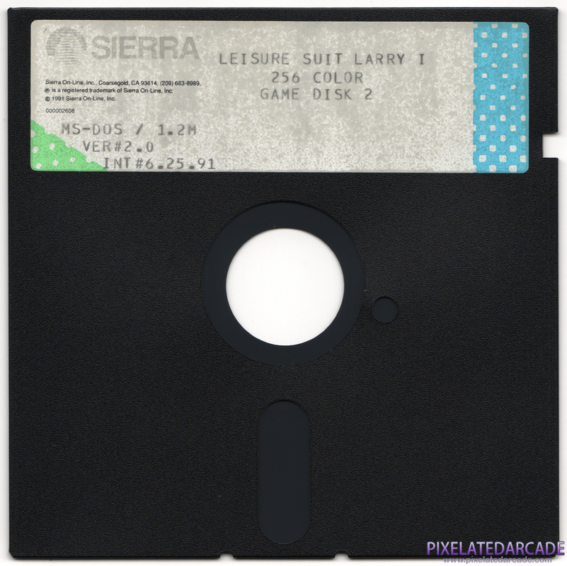Leisure Suit Larry 1: In the Land of the Lounge Lizards Cover Art: Disk 3 of 3 Leisure Suit Larry 1: In the Land of the Lounge Lizards Cover Art: Disk 3 of 3