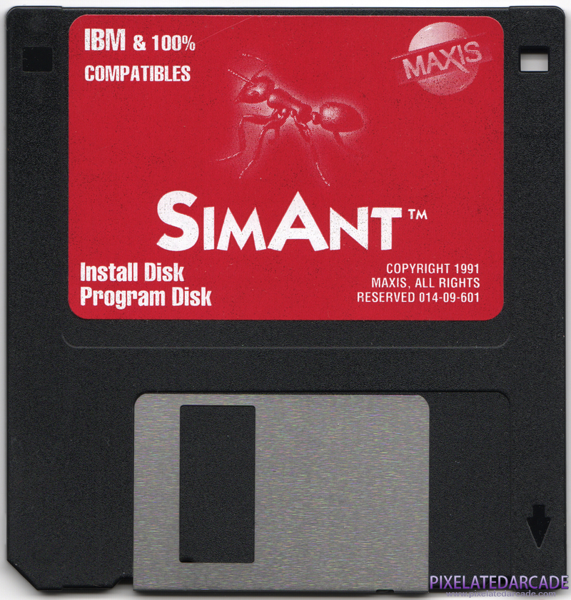SimAnt: The Electronic Ant Colony Cover Art: Disk 1 of 2