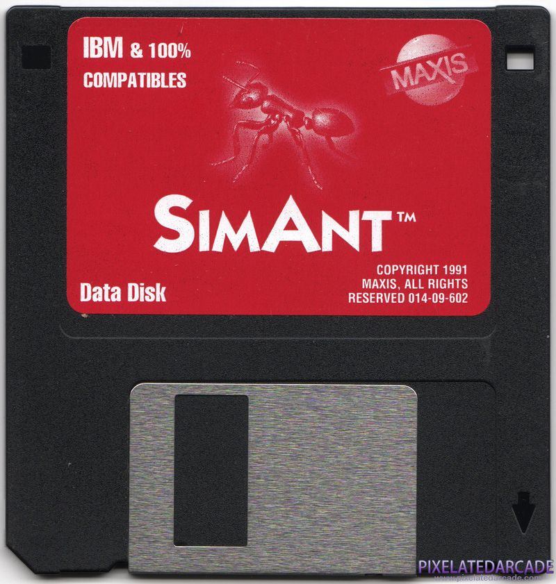 SimAnt: The Electronic Ant Colony Cover Art: Disk 2 of 2