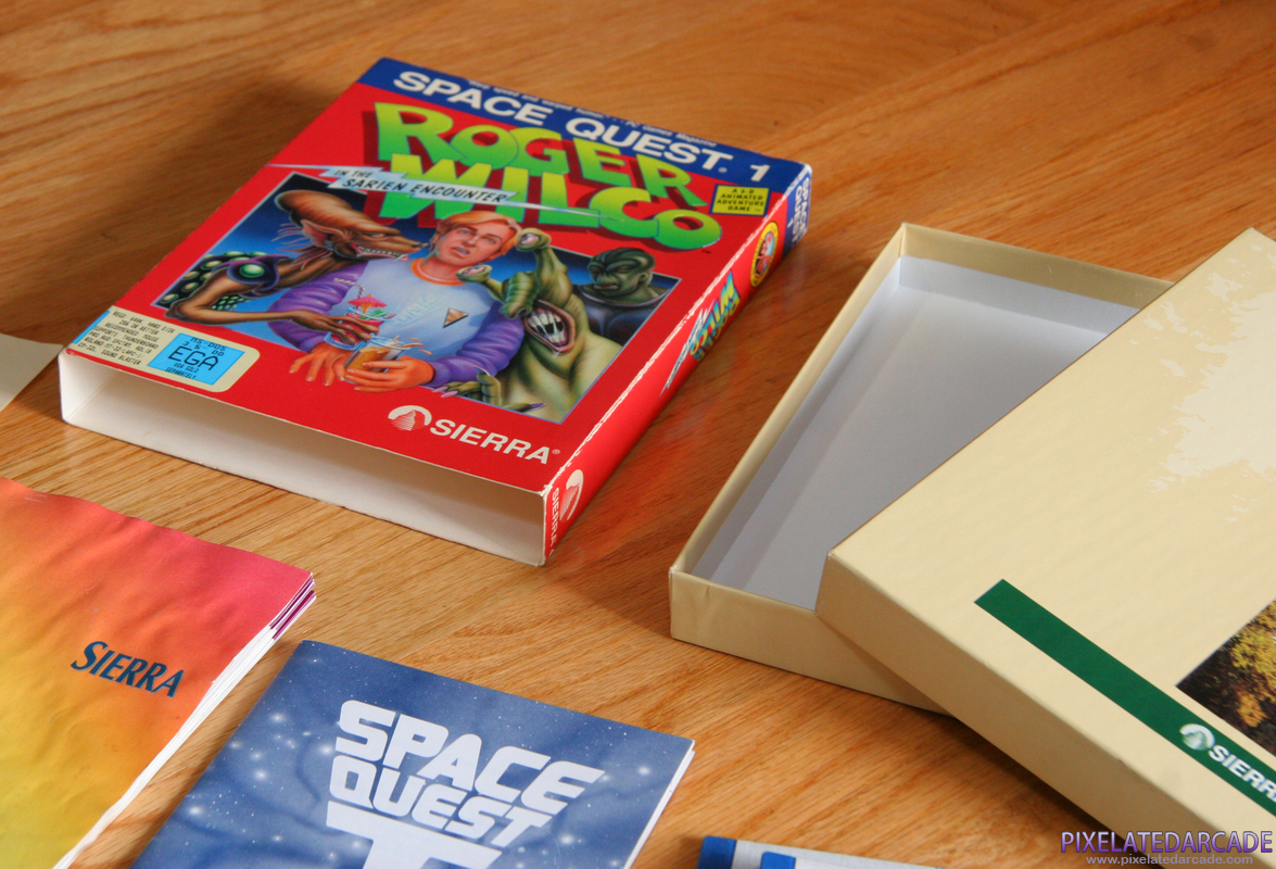 Space Quest I: Roger Wilco in the Sarien Encounter Cover Art: Space Quest I: Roger Wilco in the Sarien Encounter Cover Art: