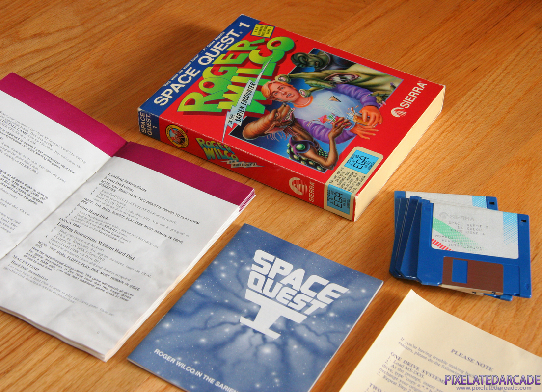Space Quest I: Roger Wilco in the Sarien Encounter Cover Art: Space Quest I: Roger Wilco in the Sarien Encounter Cover Art: