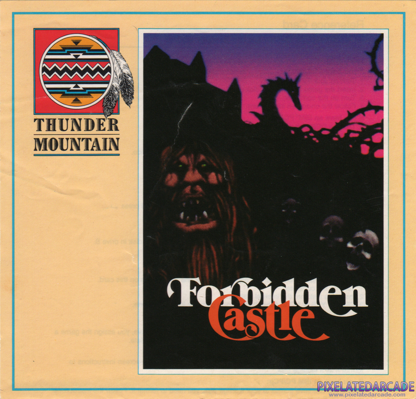 Forbidden Castle Cover Art: Forbidden Castle Cover Art: