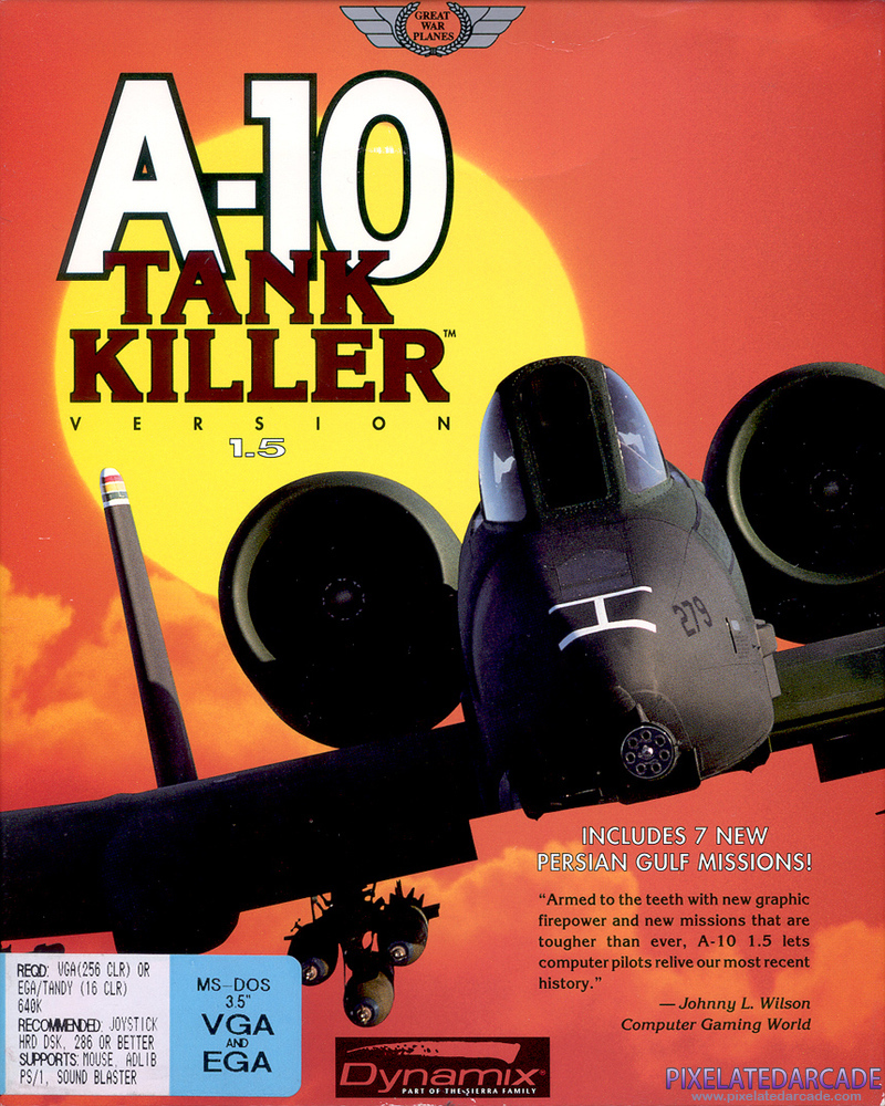 A-10 Tank Killer Cover Art: A-10 Tank Killer Cover Art: