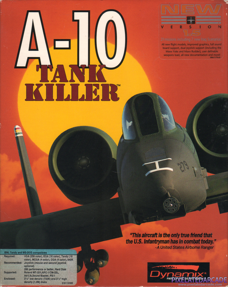 A-10 Tank Killer Cover Art: A-10 Tank Killer Cover Art: