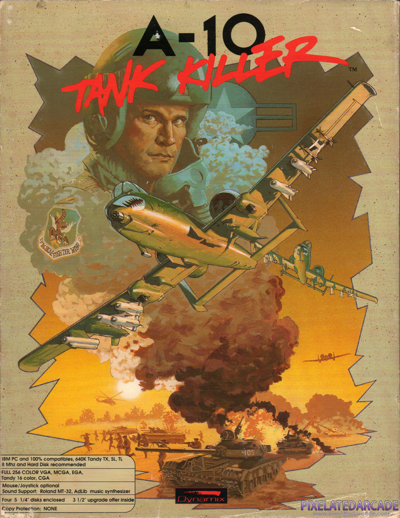 A-10 Tank Killer Cover Art: A-10 Tank Killer Cover Art: