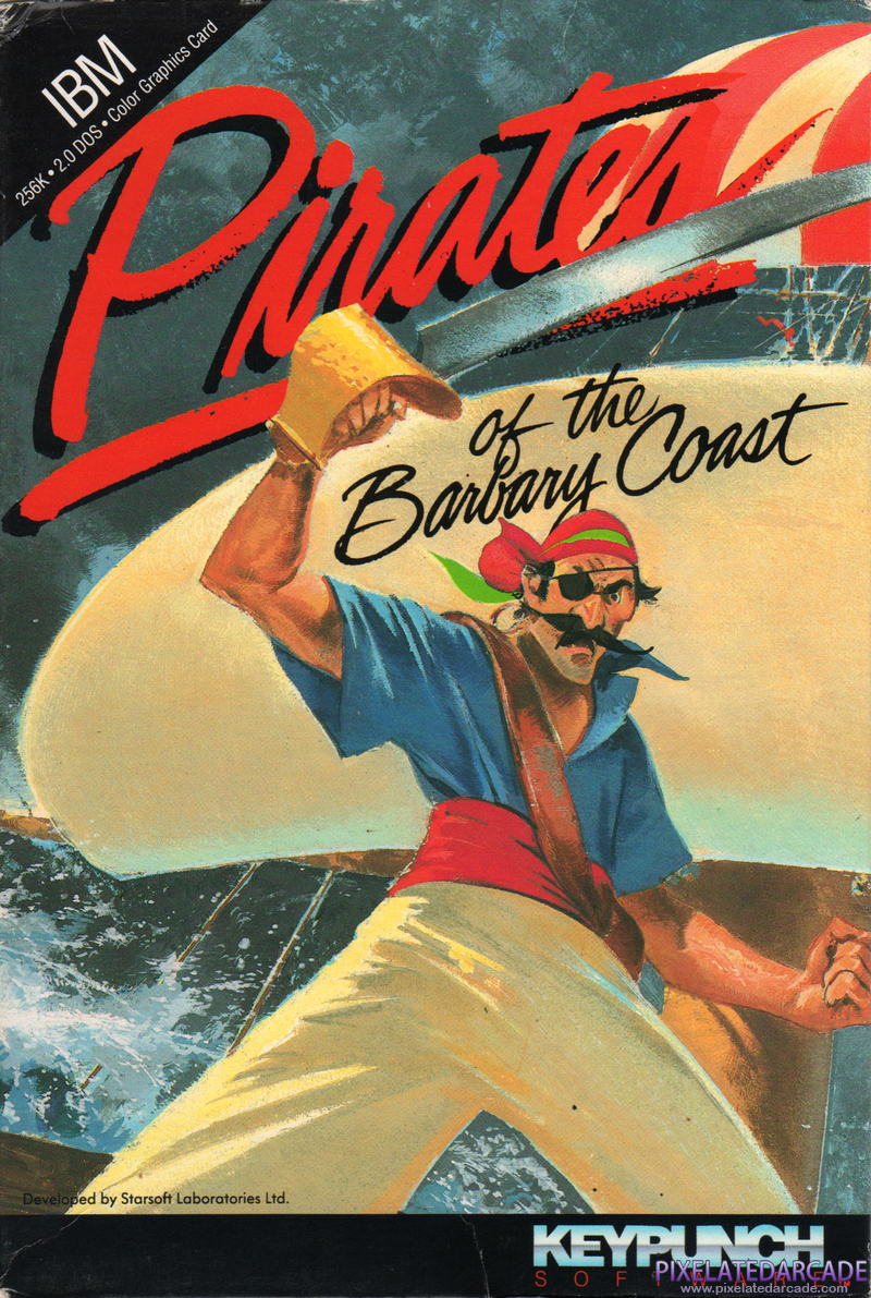 Pirates of the Barbary Coast Cover Art: Pirates of the Barbary Coast Cover Art: