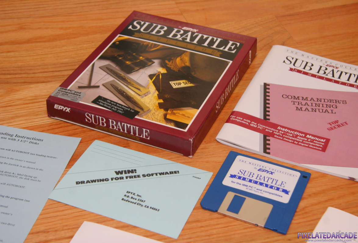 Sub Battle Simulator Cover Art: Sub Battle Simulator Cover Art: