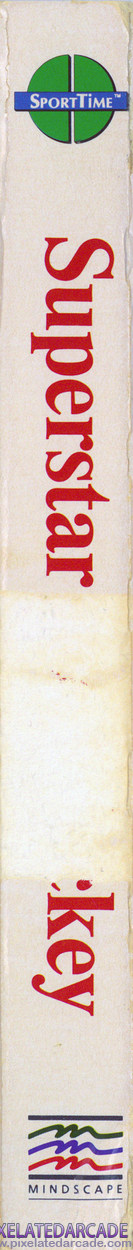 Superstar Ice Hockey Cover Art: Left Spine