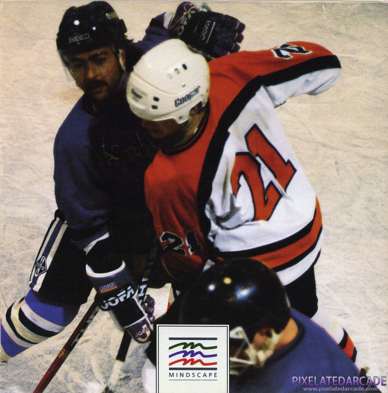 Superstar Ice Hockey Cover Art: Right Side Superstar Ice Hockey Cover Art: Right Side