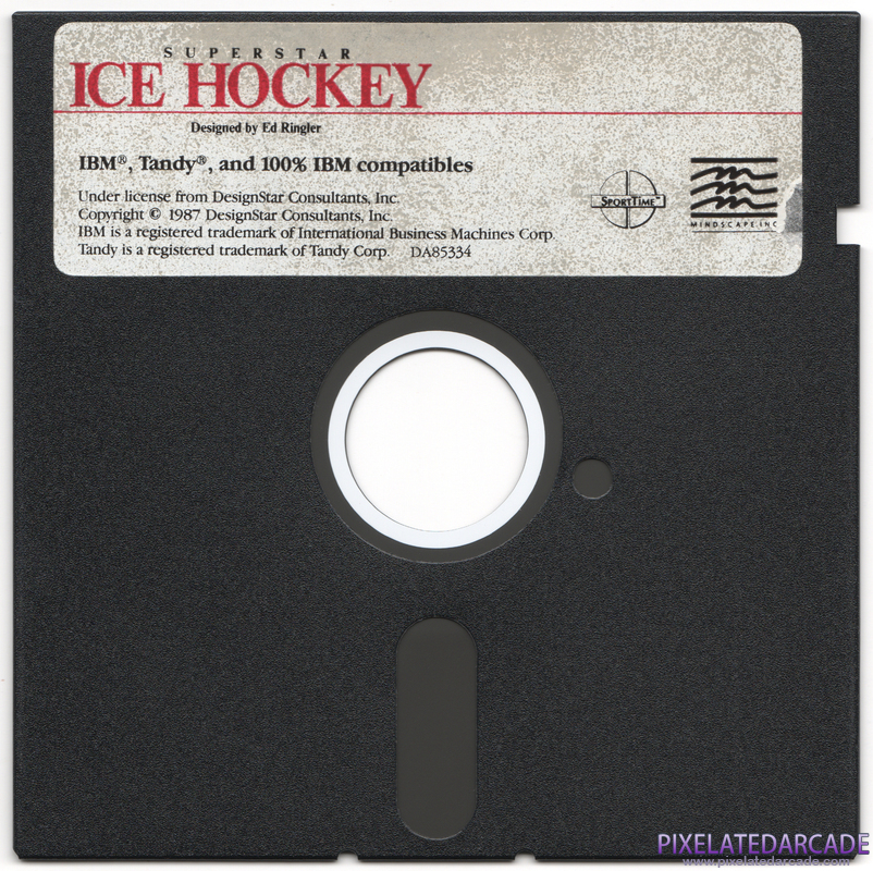 Superstar Ice Hockey Cover Art: Superstar Ice Hockey Cover Art:
